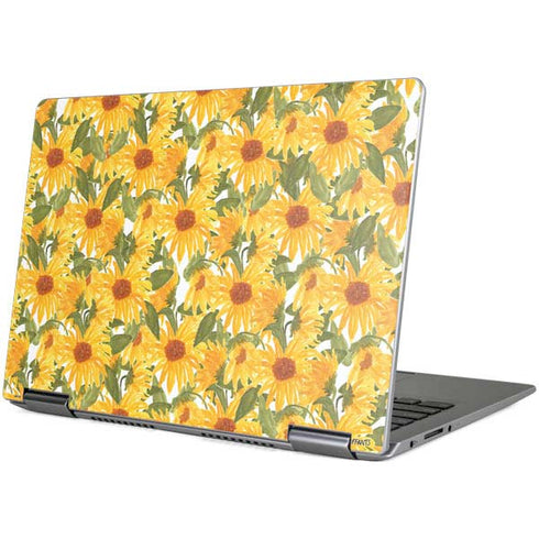 Bouffants and Broken Hearts Sunflowers Yoga 710 14in Skin