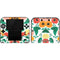 Bouffants and Broken Hearts Geometric Flowers Nintendo 2DS Skin