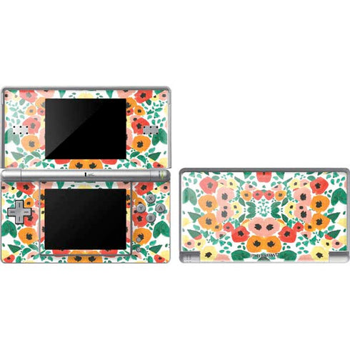 Bouffants and Broken Hearts Geometric Flowers Nintendo Skins