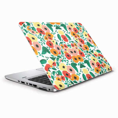 Bouffants and Broken Hearts Geometric Flowers HP Elitebook Skin