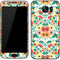 Bouffants and Broken Hearts Geometric Flowers Galaxy S7 Skin