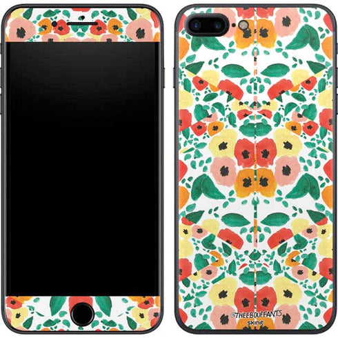 Bouffants and Broken Hearts Geometric Flowers iPhone 7 Plus Skin