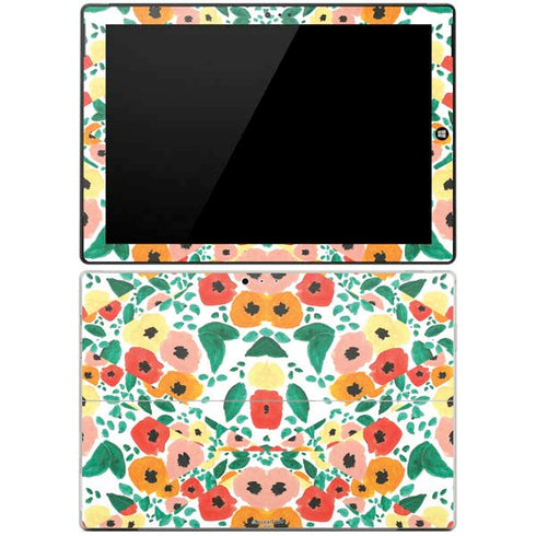 Bouffants and Broken Hearts Geometric Flowers Surface Pro 3 Skin