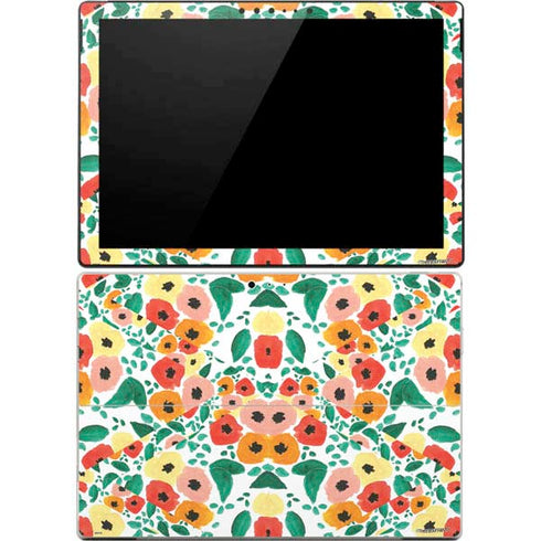 Bouffants and Broken Hearts Geometric Flowers Surface Pro 4 Skin