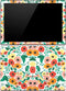 Bouffants and Broken Hearts Geometric Flowers Surface Pro (2017) Skin