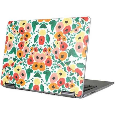 Bouffants and Broken Hearts Geometric Flowers Yoga 710 14in Skin