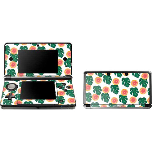 Bouffants and Broken Hearts Tropical Leaves and Citrus 3DS (2011) Skin