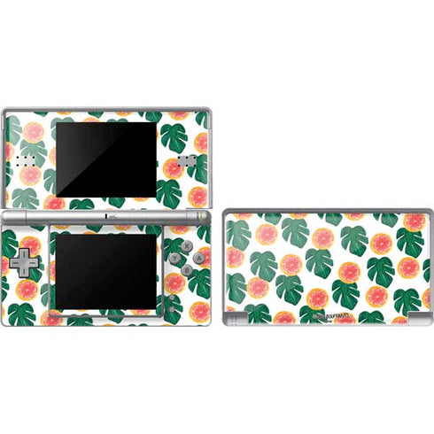 Bouffants and Broken Hearts Tropical Leaves and Citrus DS Lite Skin