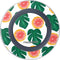 Bouffants and Broken Hearts Tropical Leaves and Citrus Wireless Charger Skin