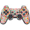 Bouffants and Broken Hearts Watercolor Floral PS3 Dual Shock wireless controller Skin