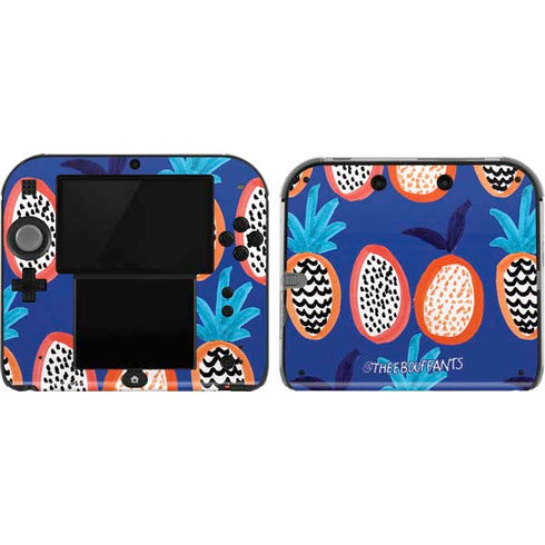 Bouffants and Broken Hearts Weird Fruits Nintendo 2DS Skin