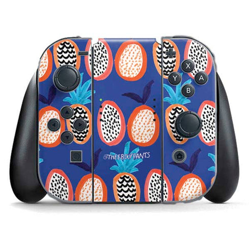 Bouffants and Broken Hearts Weird Fruits Nintendo Switch (2017-2021) Joy-Con Controller Skin