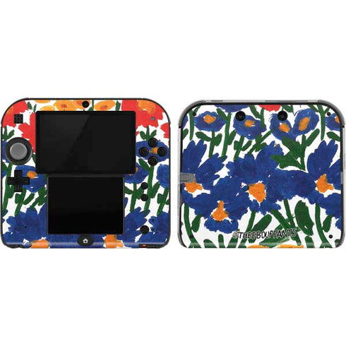Bouffants and Broken Hearts Wild Garden 4 Nintendo 2DS Skin