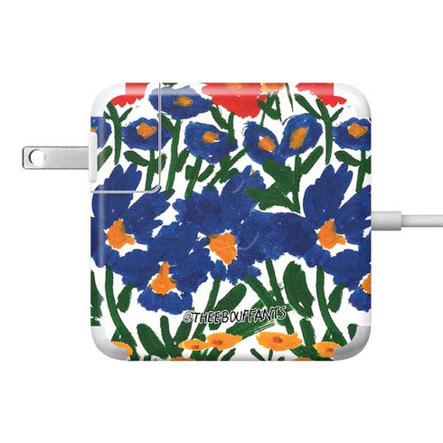 Bouffants and Broken Hearts Wild Garden 4 85W Power Adapter (15 and 17 inch MacBook Pro Charger) Skin