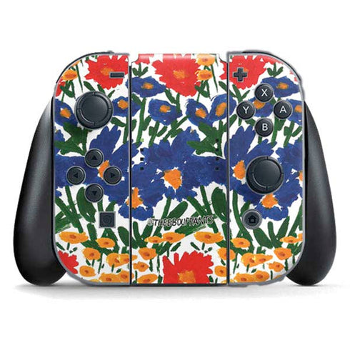Bouffants and Broken Hearts Wild Garden 4 Nintendo Switch (2017-2021) Joy-Con Controller Skin