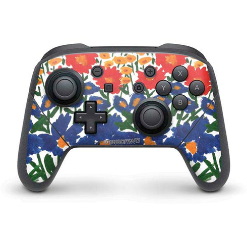 Bouffants and Broken Hearts Wild Garden 4 Nintendo Skins