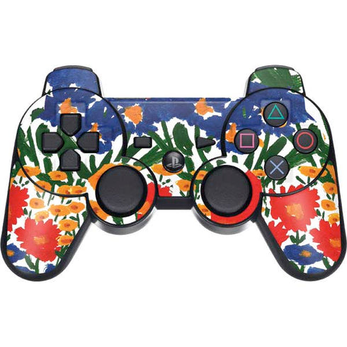 Bouffants and Broken Hearts Wild Garden 4 PS3 Dual Shock wireless controller Skin