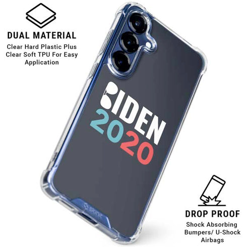 Biden 2020 Galaxy S25 Plus Clear Case