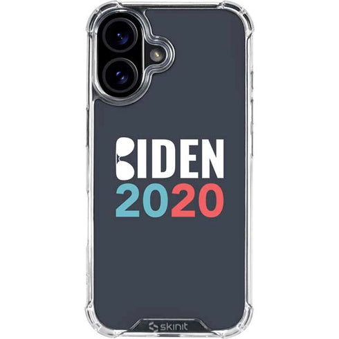 Biden 2020 iPhone 16 Clear Case