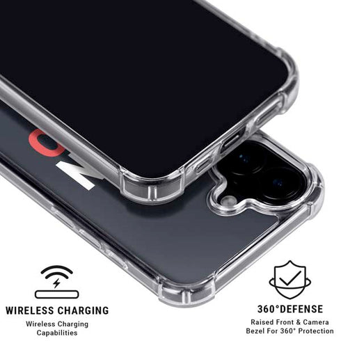Biden 2020 iPhone 16 Plus Clear Case