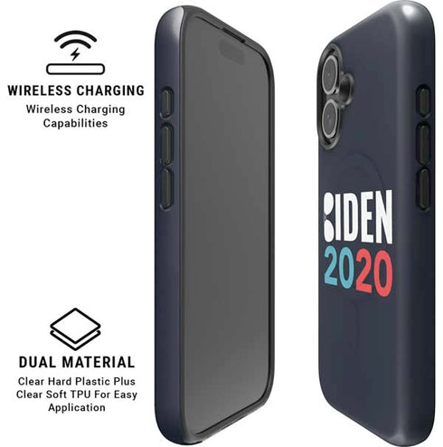 Biden 2020 iPhone 16 Plus Magsafe Impact Case