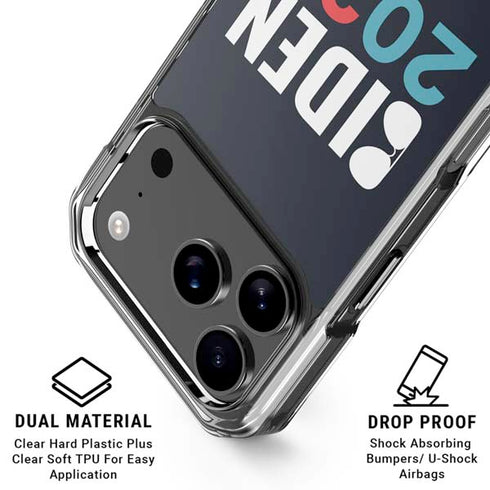 Biden 2020 iPhone 18 Pro Clear Case