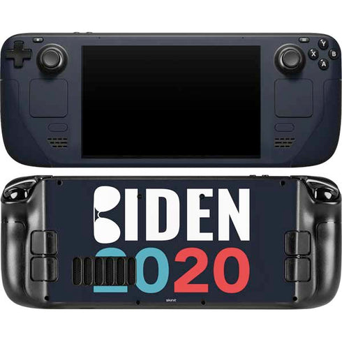 Biden 2020 Steam Deck Handheld Gaming Computer OLED Skin