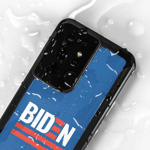 Biden Political Galaxy S24 Ultra Waterproof Case
