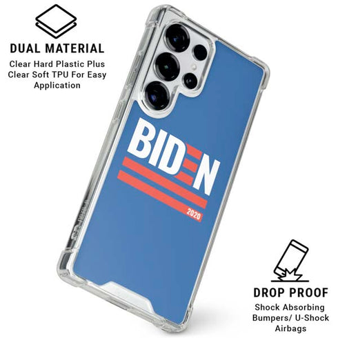 Biden Political Galaxy S25 Ultra Clear Case