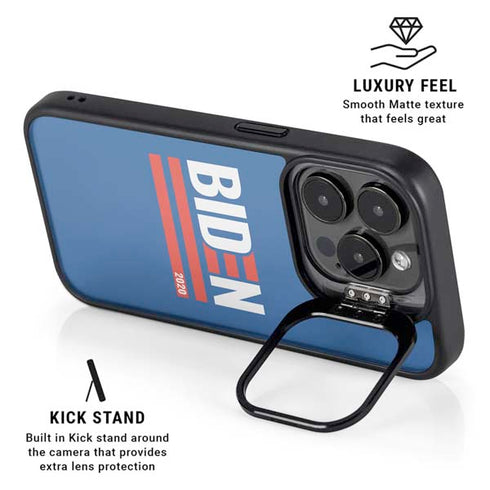 Biden Political iPhone 15 Pro Kickstand Case