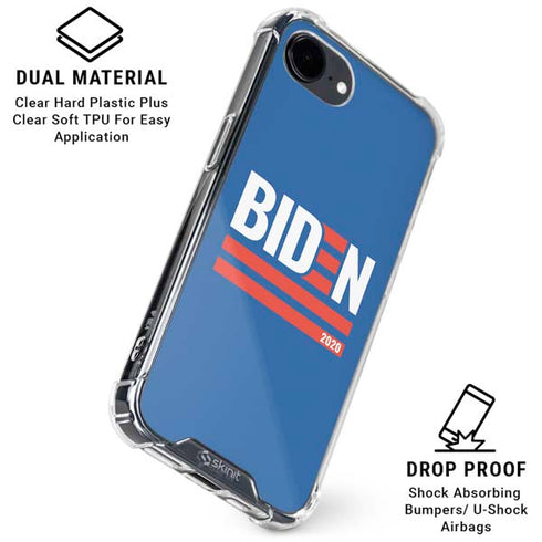 Biden Political iPhone 16e Clear Case