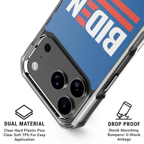 Biden Political iPhone 18 Pro Clear Case