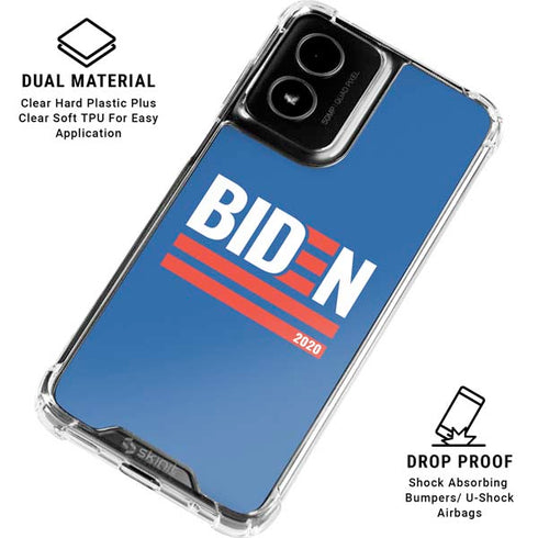 Biden Political Moto G Power 5G (2024) Clear Case