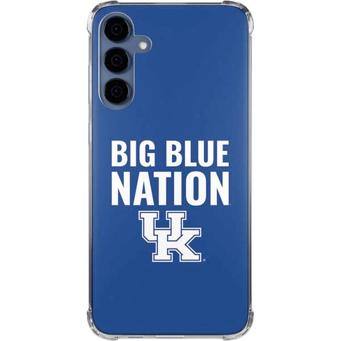 University of Kentucky Big Blue Nation Galaxy A35 5G Clear Case