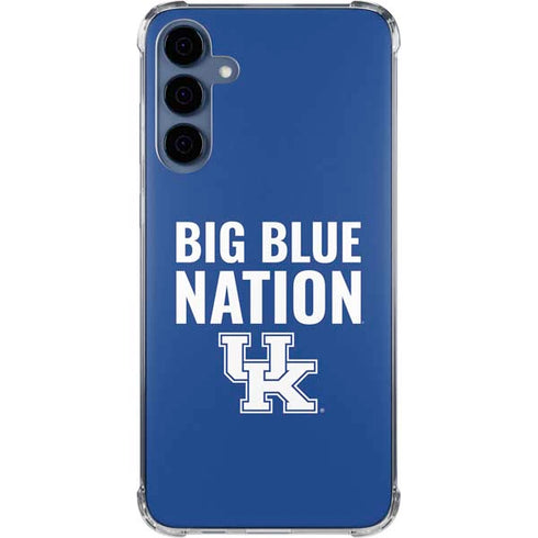 University of Kentucky Big Blue Nation Galaxy A55 5G Clear Case