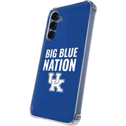 University of Kentucky Big Blue Nation Galaxy A55 5G Clear Case