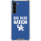 University of Kentucky Big Blue Nation Galaxy S24 FE Clear Case