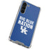 University of Kentucky Big Blue Nation Galaxy S24 FE Clear Case