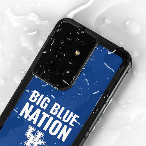 University of Kentucky Big Blue Nation Galaxy S24 Ultra Waterproof Case