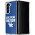 University of Kentucky Big Blue Nation Galaxy Z Fold5 5G Clear Case