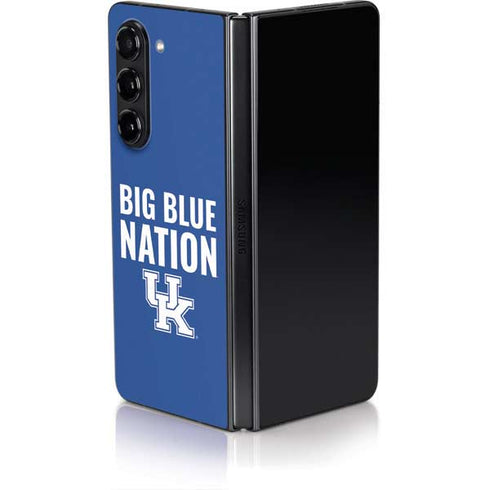 University of Kentucky Big Blue Nation Galaxy Z Fold5 5G Skin