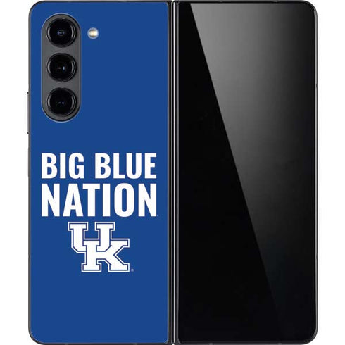 University of Kentucky Big Blue Nation Galaxy Z Fold5 5G Skin