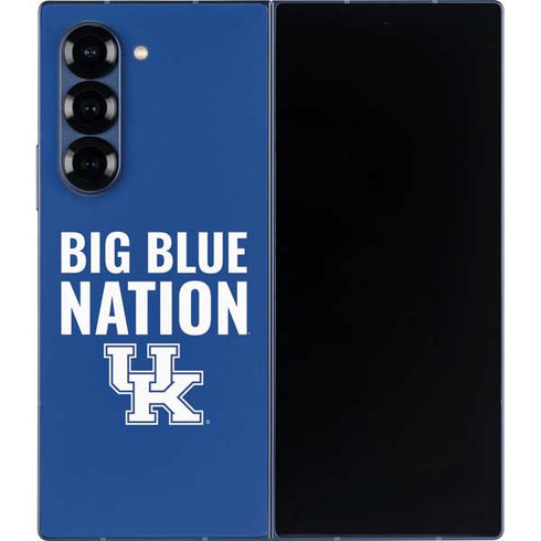 University of Kentucky Big Blue Nation Galaxy Z Fold6 Skin