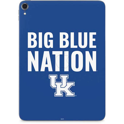 University of Kentucky Big Blue Nation Apple iPad Pro Skin