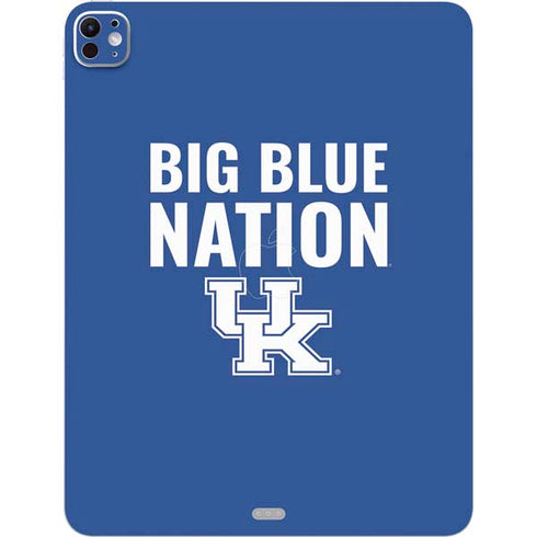 University of Kentucky Big Blue Nation iPad Pro 13in M4 (2024) Skin