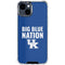 University of Kentucky Big Blue Nation iPhone 15 Clear Case