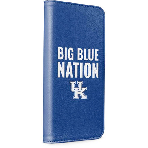 University of Kentucky Big Blue Nation iPhone 15 Plus Folio Case