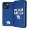 University of Kentucky Big Blue Nation iPhone 15 Plus Folio Case