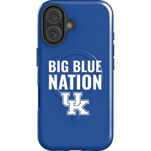 University of Kentucky Big Blue Nation iPhone 16 Magsafe Impact Case
