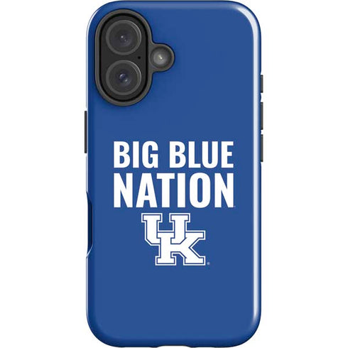 University of Kentucky Big Blue Nation iPhone 16 Plus Impact Case